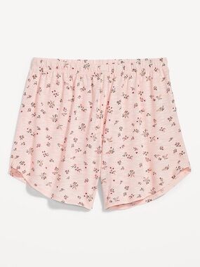 Old Navy High-Waisted Floral-Print Sunday Sleep Shorts